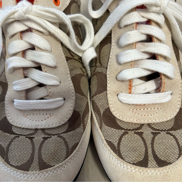Coach signature Sneaker shoes womens size 7 - Picture 3 of 16